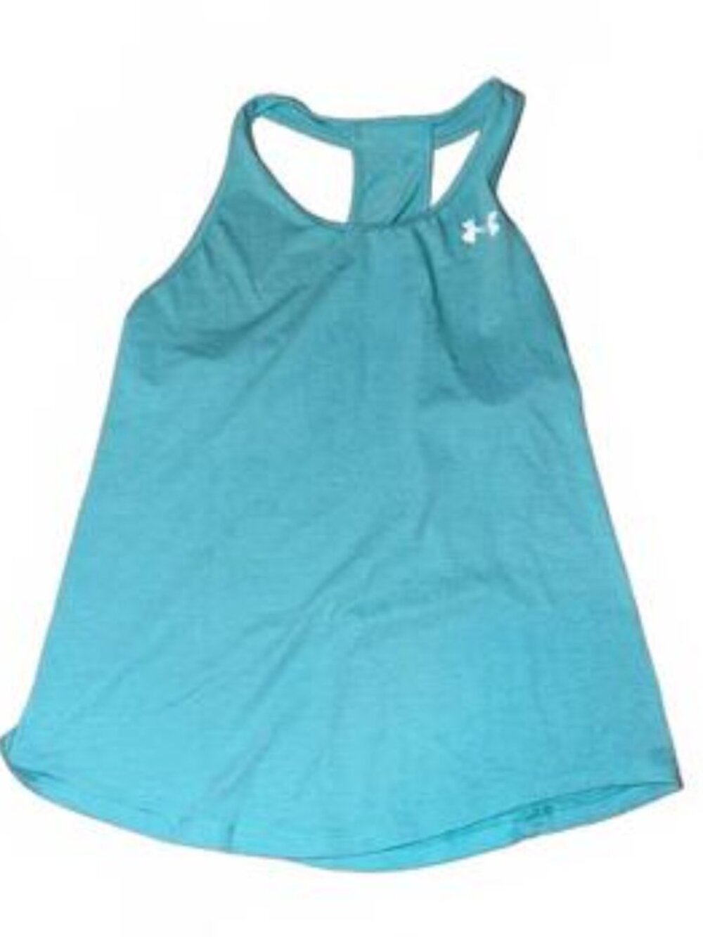Under Armour Women's Light Blue Racerback Tank Top, Size Small